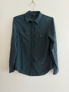 ‼️LAST CHANCE B4 CONSIGNMENT⌛️TED BAKER BLOUSE SIZE 1 100% SILK